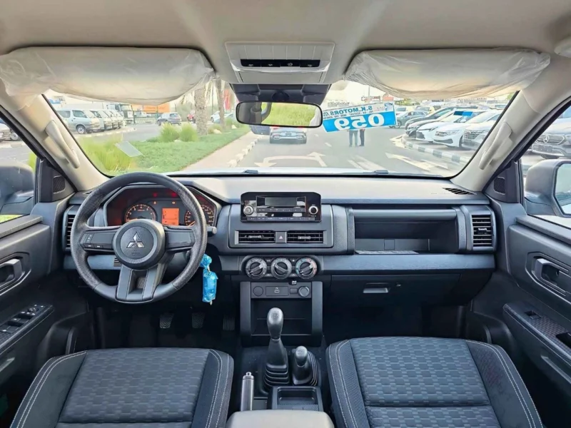 2024 Mitsubishi L200 GLX 2.4L 4 Cylinders Engine PETROL Silver Black MT GCC Specs