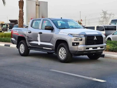 2024 Mitsubishi L200 GLX 2.4L 4 Cylinders Engine PETROL Silver Black MT GCC Specs