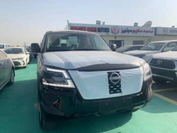 2024 Nissan Patrol 3.8 Litres V6 Cylinder Petrol Engine Black SUV