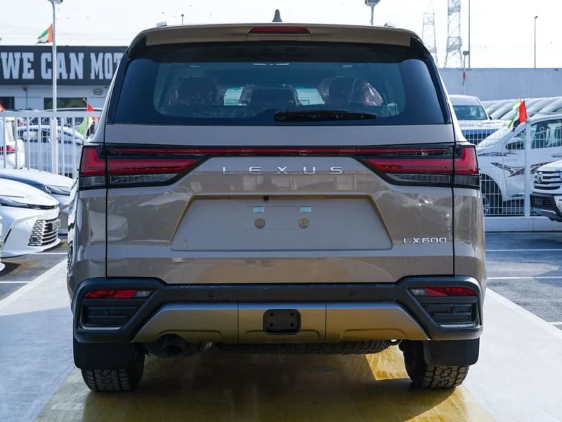 2026 Lexus LX 600 3.5-liter V6 Engine Twin-Turbo Beige Brown SUV GCC Specs
