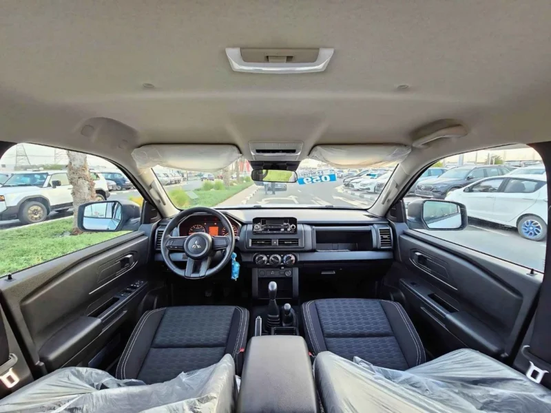 2024 Mitsubishi L200 GLX 2.4L 4 Cylinders Engine PETROL Silver Black MT GCC Specs