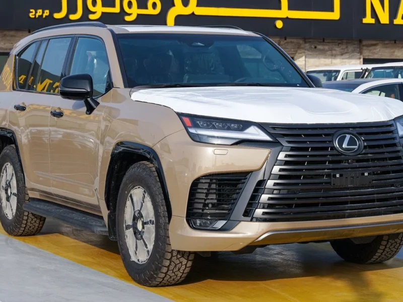 2026 Lexus LX 600 3.5-liter V6 Engine Twin-Turbo Beige Brown SUV GCC Specs