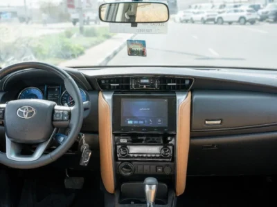 2026 Toyota Fortuner VX 4.0 Litre V6 Petrol Engine AT White Tan SUV GCC Specs