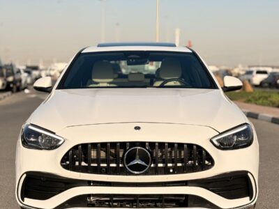 2025 MERCEDES-BENZ C 300 2.0 Litre V4 Engine Turbo White Sedan RWD