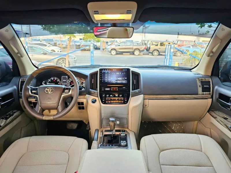 2019 Toyota Land Cruiser GXR V6 Cylinder Engine 4.0 Litres Black Beige SUV GCC