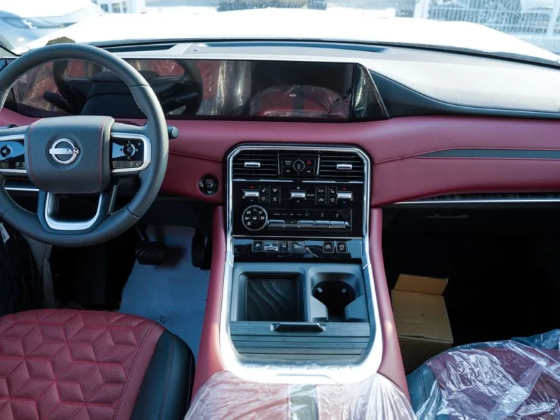 2026 Nissan Patrol 6 Cylinders Petrol Engine White Red SUV GCC Specs