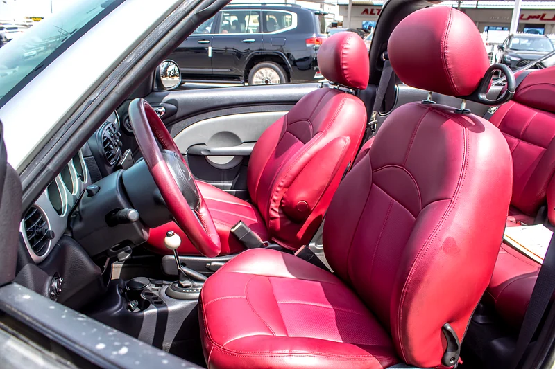 2005 Chrysler PT Cruiser Limited 4 Cylinder Petrol Engine Silver Red Coupe
