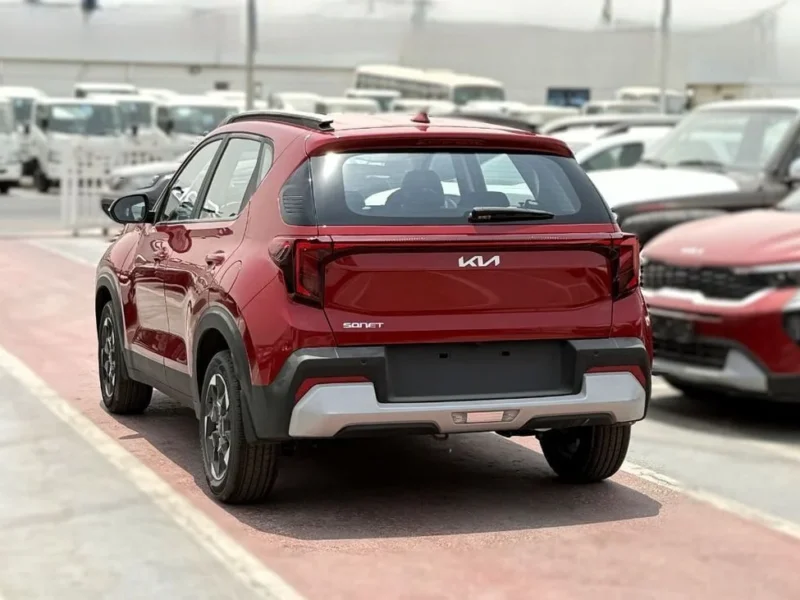2025 Kia Sonet Kia Sonet 1.5L 4 Cylinder Petrol Engine Red Grey SUV FWD GCC