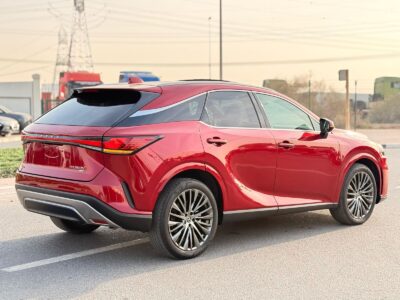 2024 LEXUS RX 350H Luxury 2.5 Litre V4 VVT Engine Red Black SUV Full Option