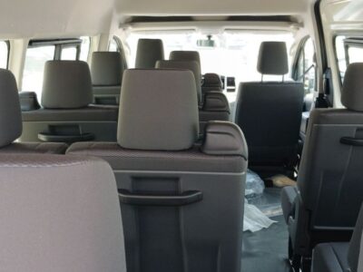 2025 Toyota HiAce 2.8L 4 Cylinders Diesel Engine Manual White Black Van