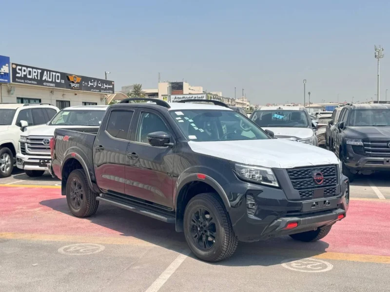 2025 NISSAN NAVARA DOUBLE CABIN PRO 2.5L 4 Cylinders DIESEL Black Pick UP