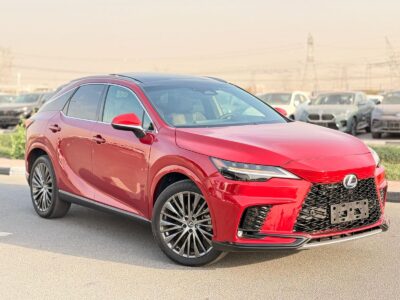 2024 LEXUS RX 350H Luxury 2.5 Litre V4 VVT Engine Red Black SUV Full Option