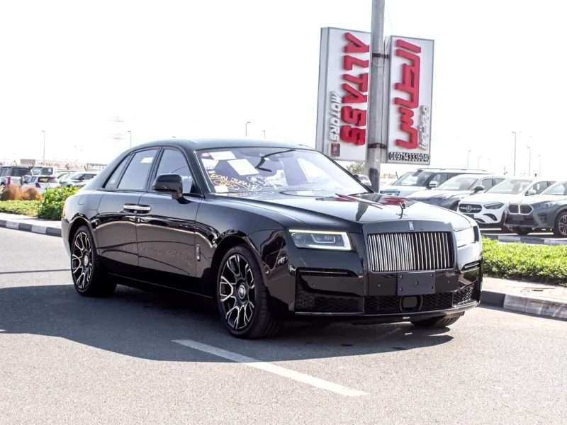 2023 Rolls-Royce Ghost Black Badge 12 Cylinder Petrol Engine Black Pink Sedan
