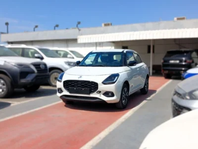 2025 Suzuki SWIFT GLX 1. 2 Litres 4 Cylinders Petrol Engine White Black Hatchback