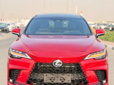 2024 LEXUS RX 350H Luxury 2.5 Litre V4 VVT Engine Red Black SUV Full Option