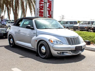 2005 Chrysler PT Cruiser Limited 4 Cylinder Petrol Engine Silver Red Coupe