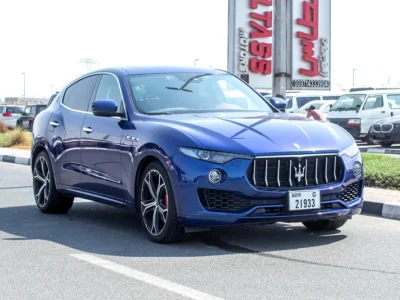 2017 Maserati Levante GranSport 6 Cylinders Petrol Engine Blue Red SUV
