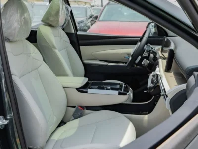 2026 Hyundai Tucson 1.6 L G1.6 T‑GDi Turbocharged inline‑4 Green Beige SUV