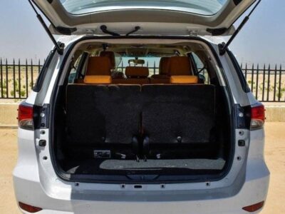 2025 Toyota Fortuner 4.0L V6 24-valve DOHC with VVT-i White Tan SUV GCC