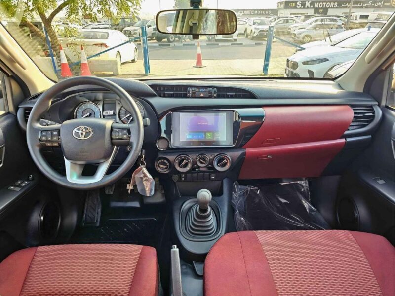 2026 Toyota Hilux SINGLE CABIN MT 2.7L V4 PETROL White Red Pick UP Truck