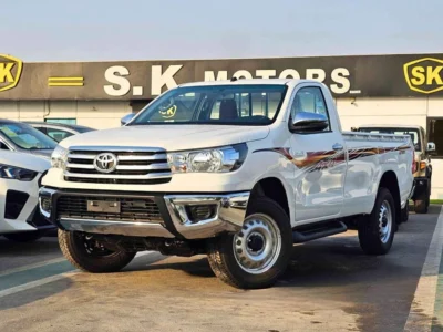 2026 Toyota Hilux SINGLE CABIN MT 2.7L V4 PETROL White Red Pick UP Truck