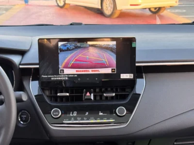 2025 TOYOTA COROLLA ELITE HYBRID 1.8L 4 Cylinders Engine White Black Sedan