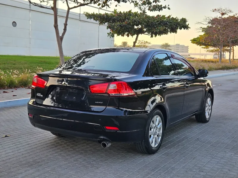 2010 Mitsubishi Lancer EX 4 Cylinder Petrol Engine Black Sedan Automatic