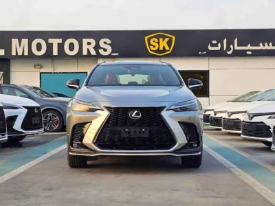 2024 Lexus NX350 F SPORT TURBO CHARGED 4 Cylinders Engine Grey Red SUV GCC