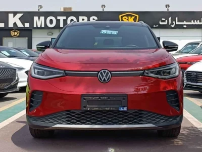 2020 Volkswagen ID.4 CROZZ PRO ELECTRIC Vehicle Red Beige SUV AUtomatic