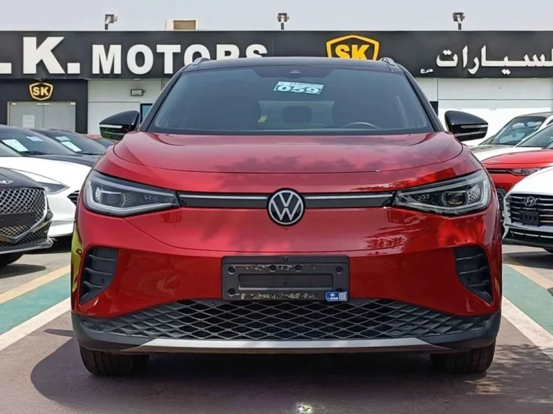 2020 Volkswagen ID.4 CROZZ PRO ELECTRIC Vehicle Red Beige SUV AUtomatic