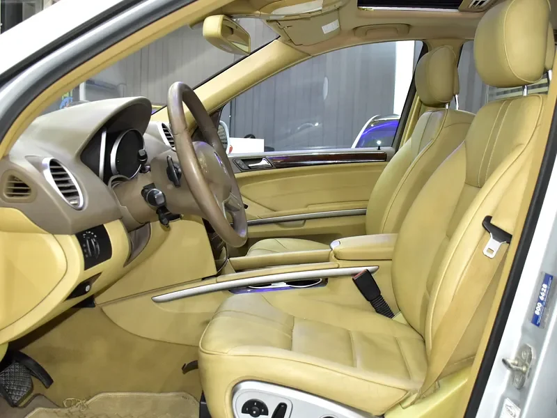2009 Mercedes-Benz M-Class ML 350 6 Cylinder Engine Silver Beige Crossover