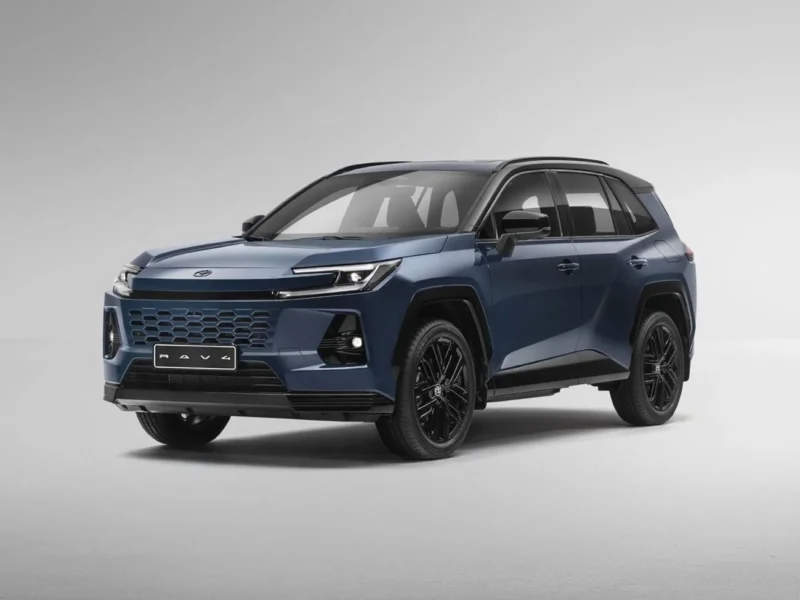 2026 Toyota RAV 4 XSE 4X4 2.5L HEV 4 Cylinders Engine Dark Blue Black SUV