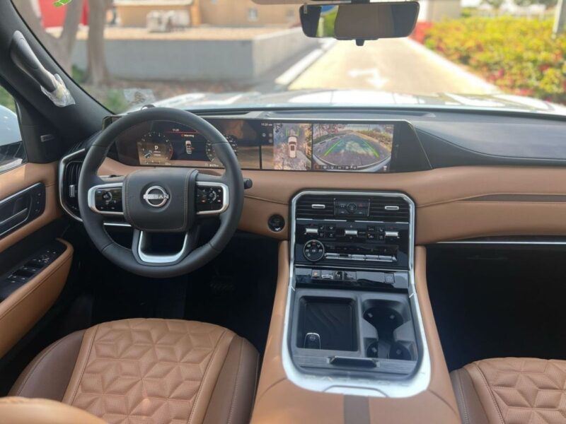 2025 Nissan Patrol SE Platinum City 3.8L V6 Petrol Engine Grey Tan SUV