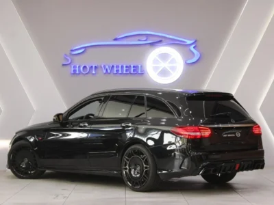 2018 Mercedes-Benz C 63S AMG Std BRABUS KIT 4.0L 8 Cylinders Black Wagon