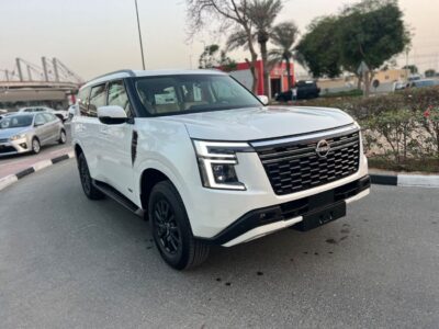 2026 Nissan Patrol LE T2 3.5 L 6 Cylinders Petrol Engine White Beige SUV
