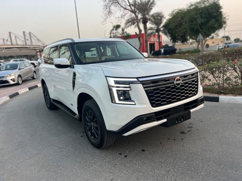 2026 Nissan Patrol LE T2 3.5 L 6 Cylinders Petrol Engine White Beige SUV
