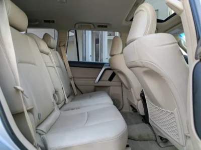 2022 Toyota Prado Adventure 6 Cylinders Petrol Engine Silver Beige SUV GCC