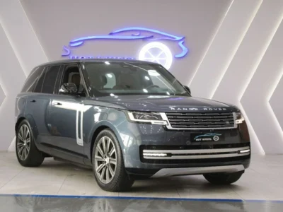 2025 Land Rover Range Rover Vogue P550 Autobiography 3.0L Turbocharged-6 Blue Tan