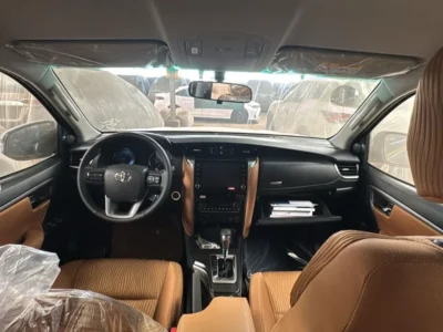 2025 Toyota Fortuner 4.0L V6 24-valve DOHC with Dual VVT-i Grey Beige SUV