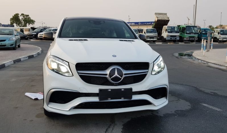 2016 Mercedes-Benz GLE 43 AMG 3.0L V6 twin-turbo Engine White Black SUV