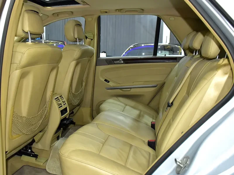 2009 Mercedes-Benz M-Class ML 350 6 Cylinder Engine Silver Beige Crossover