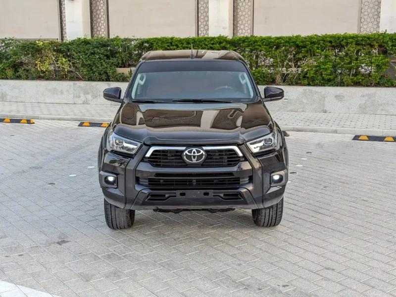 2017 TOYOTA HILUX FACELIFTED 2025 ADVENTURE GCC V4 2.7L Black Red Pick UP