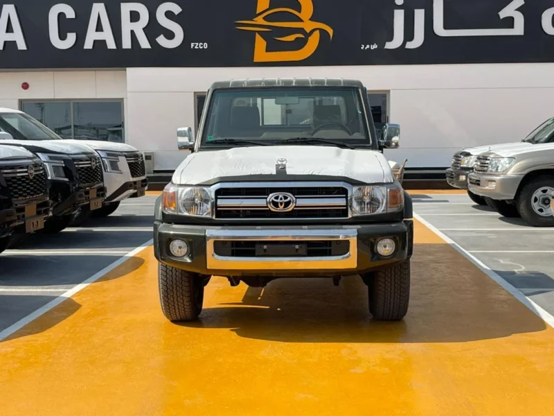 2021 Toyota Land Cruiser Pick Up Std 4.0L 6 Cylinders Single Cab Utility 4WD Green Brown
