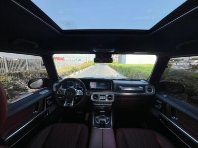 2022 Mercedes-Benz AMG G 63 BRABUS 700 4.0-liter V8 Biturbo Grey Red SUV GCC