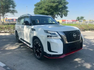 2024 Nissan Patrol LE T1 5.6L 8 Cylinders NISMO UPGRADED White Red SUV GCC