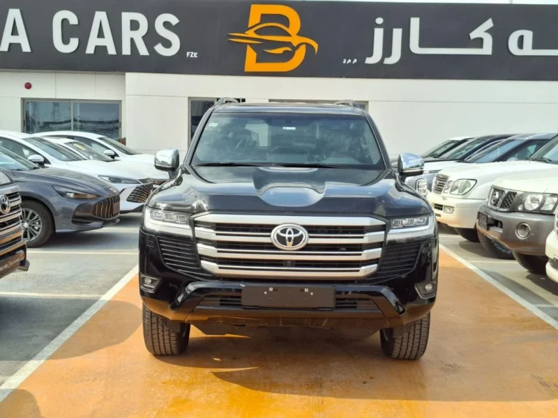 2025 Toyota Land Cruiser VX 3.5 Litres 6 Cylinders Petrol Engine Black SUV GCC Specs