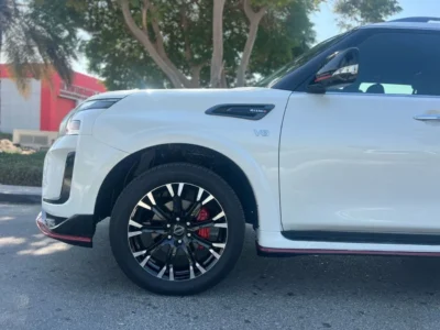 2024 Nissan Patrol LE T1 5.6L 8 Cylinders NISMO UPGRADED White Red SUV GCC