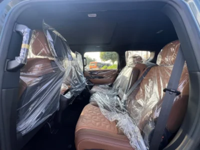 2026 Nissan Patrol LE PLATINUM 3.5-liter V6 Twin Turbo Green Tan SUV GCC Specs