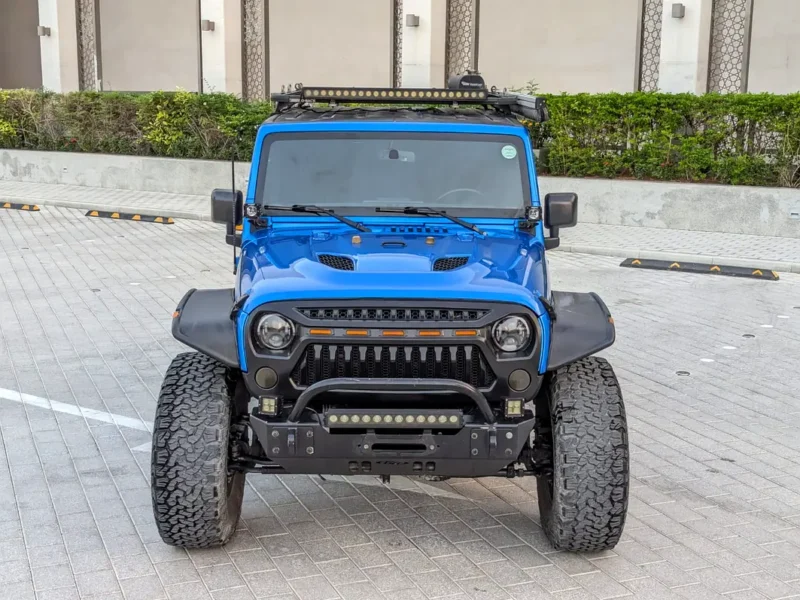 2015 Jeep Wrangler Unlimited 1941 Edition 6 Cylinders Engine Blue Black SUV GCC