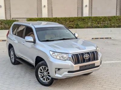 2018 Toyota Prado EXR V6 Petrol Engine Silver Beige SUV EXCELLENT CONDITION